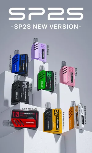 SP2s Max電子煙主機｜換彈式主機・迷你方形・多色可選・長續航