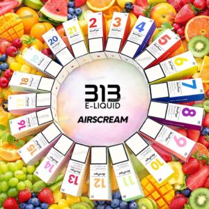原廠英國 Airscream 313 數字油 Airscream E-Liquid油