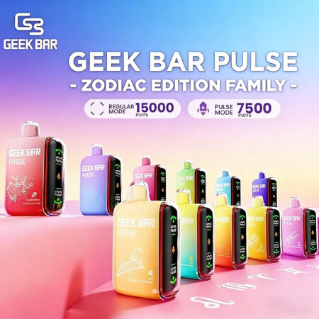 【現貨供應】Geek Bar Pulse 15000口歐美爆款｜拋棄式小煙人氣首選